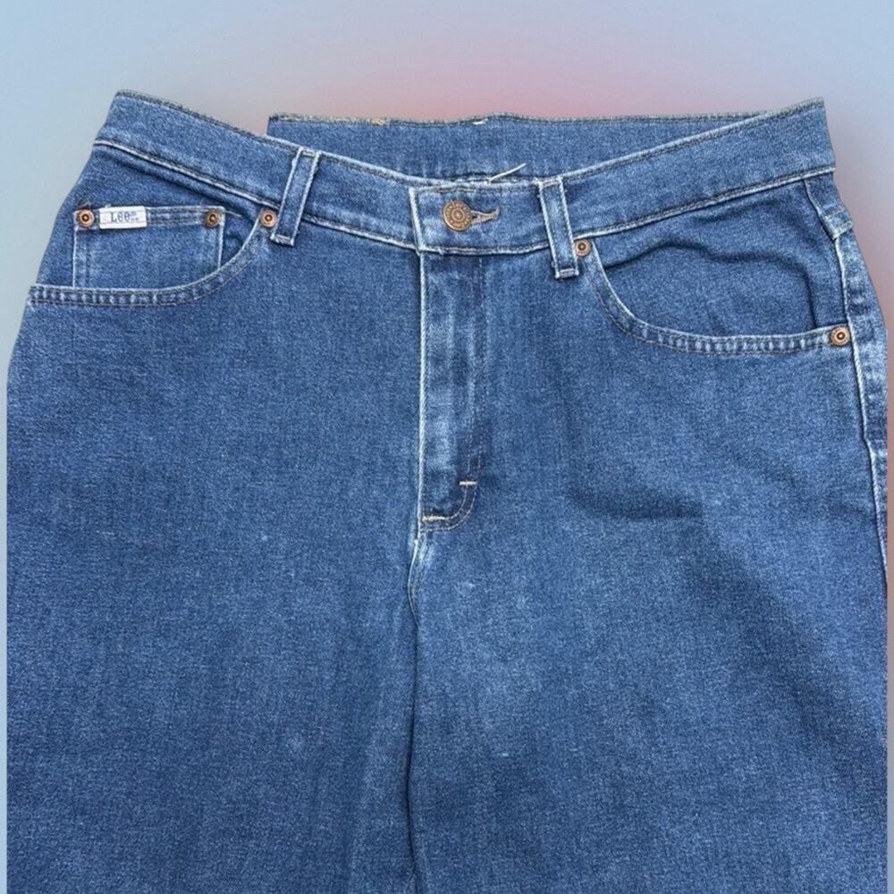 LEE Women’s 14 Petite SLIM HIGH RISE Blue Jeans